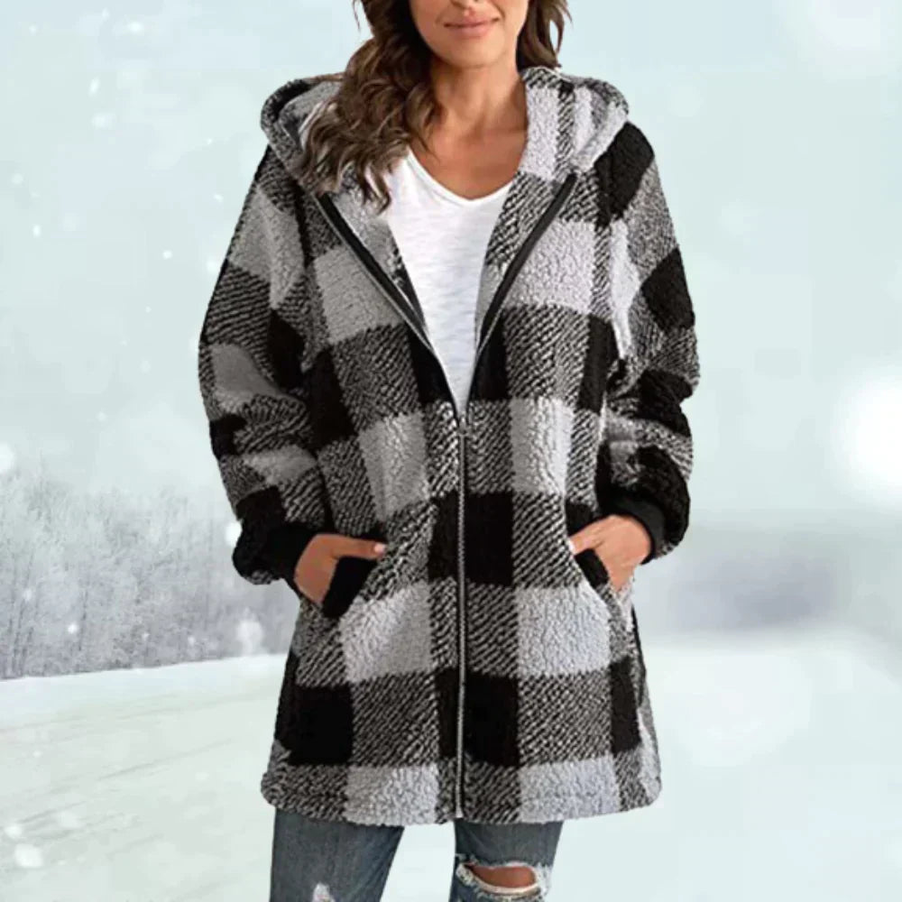Sylis | Checkered winter coat