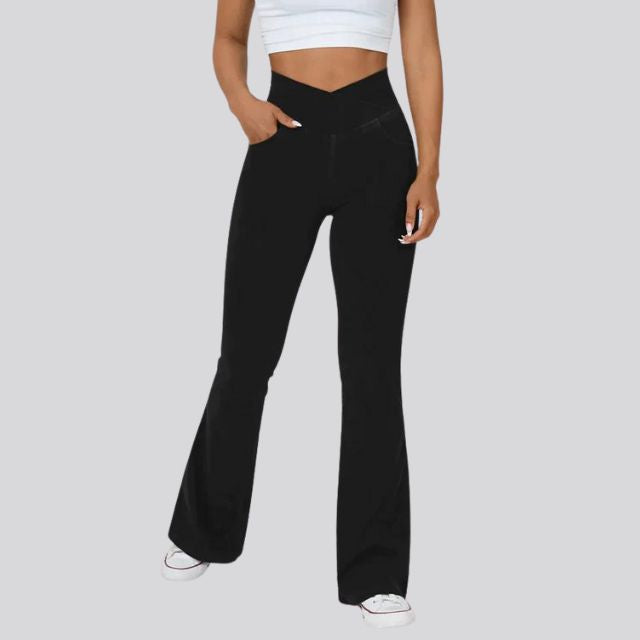 Sylis | High waisted flare leggings