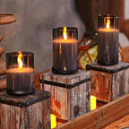 Rechargeable LED candles for a safe & atmospheric ambiance at home