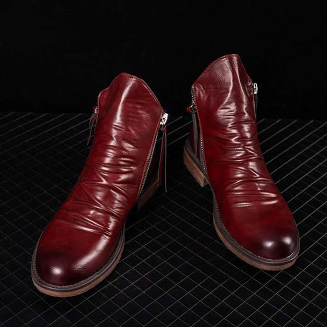 Sylis-Mode - Casual Autumn Stylish Boots with Zipper for Men