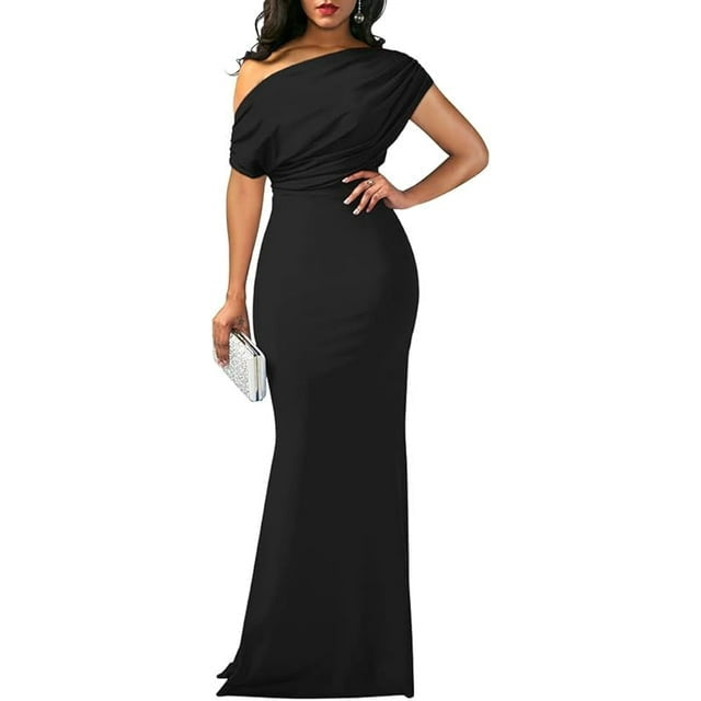 Sylis | Elegant High-Neck Slit Dress