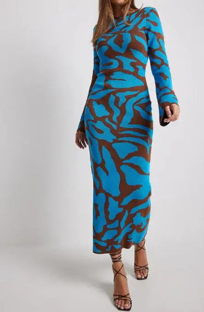 Sylis | Long floral dress