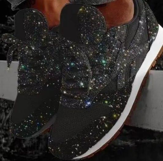 Sylis | Casual sparkling shoes with sequins