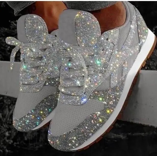 Shiny casual Sylis with sequins