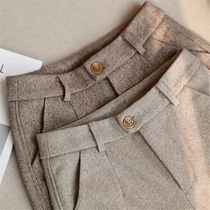 Sylis-Mode - Elegant Wool Trousers