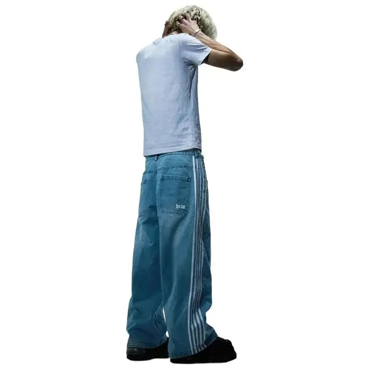 Sylis-Mode - Baggy Jeans with high waist