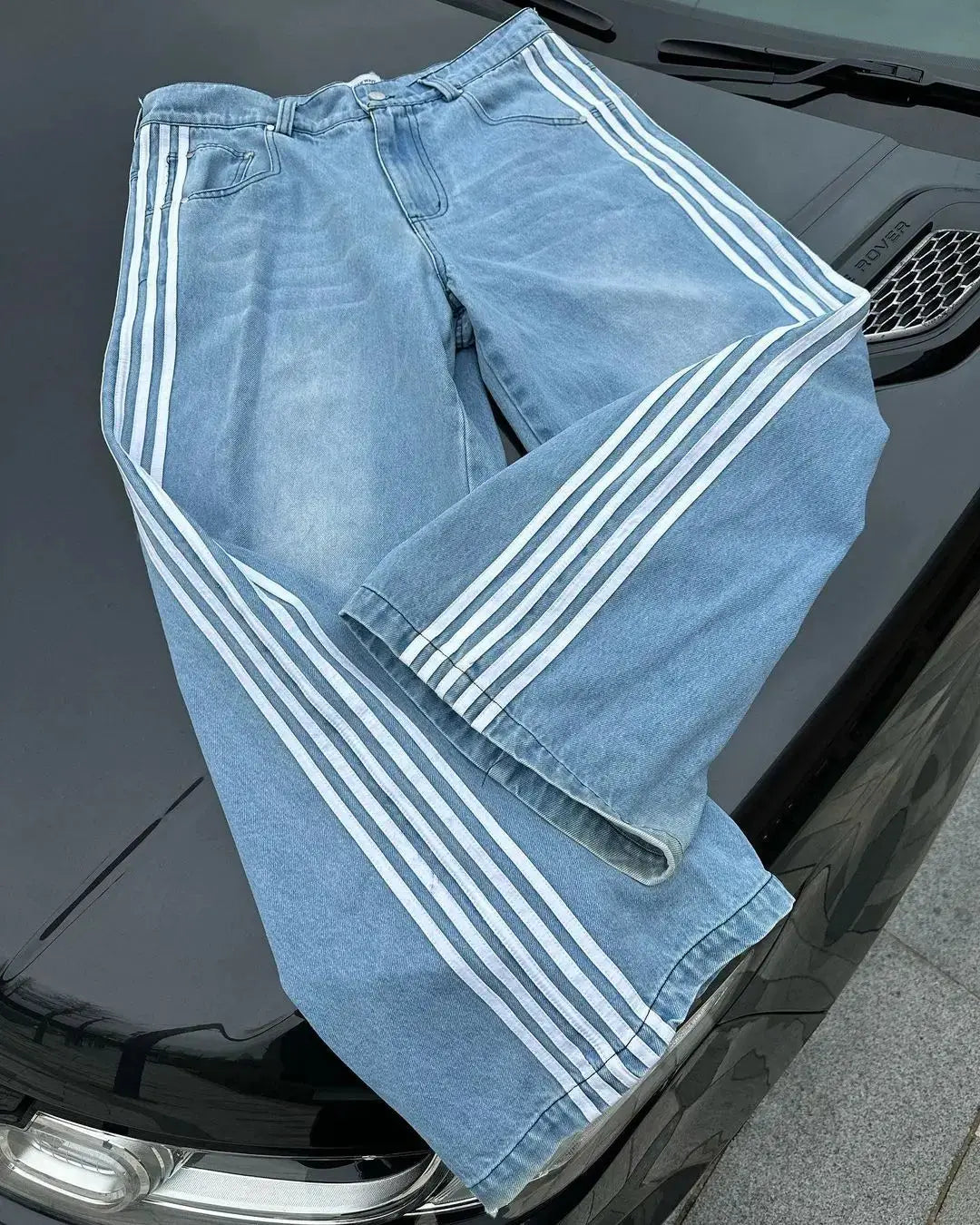 Sylis-Mode - Baggy Jeans with high waist