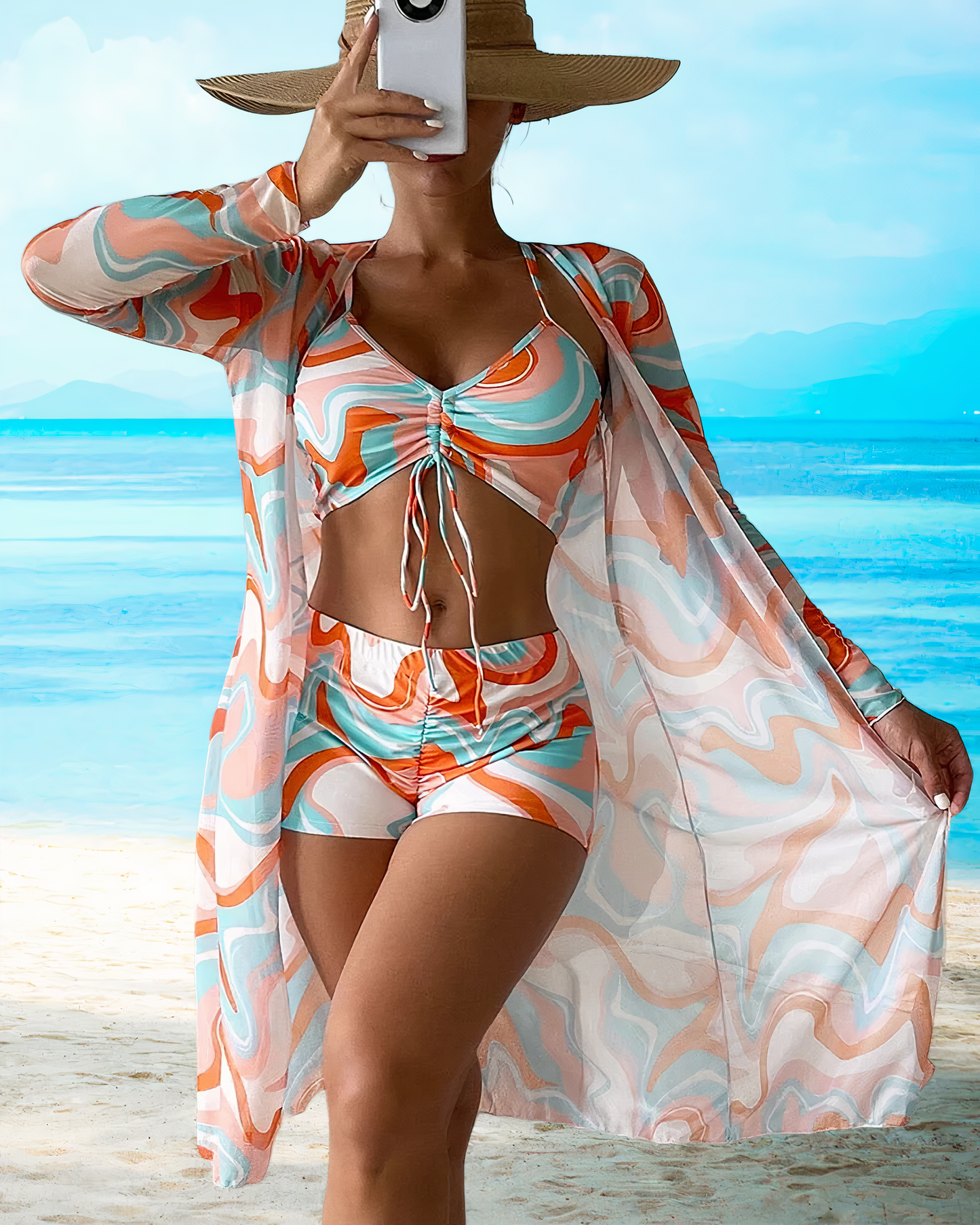 Sylis | Bikini Set With Cover Up