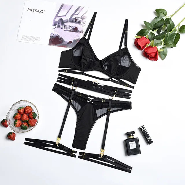 Sylis | Alluring Mesh Lingerie Set