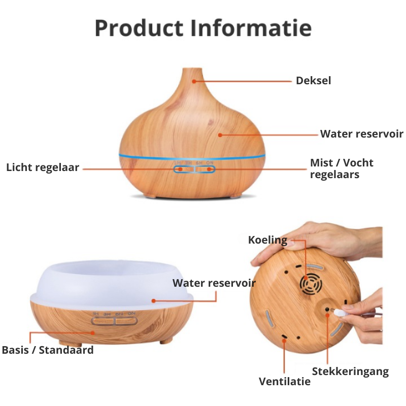 ZenMist Diffuser | Relax your mind & body with the soothing scent of aromatherapy!