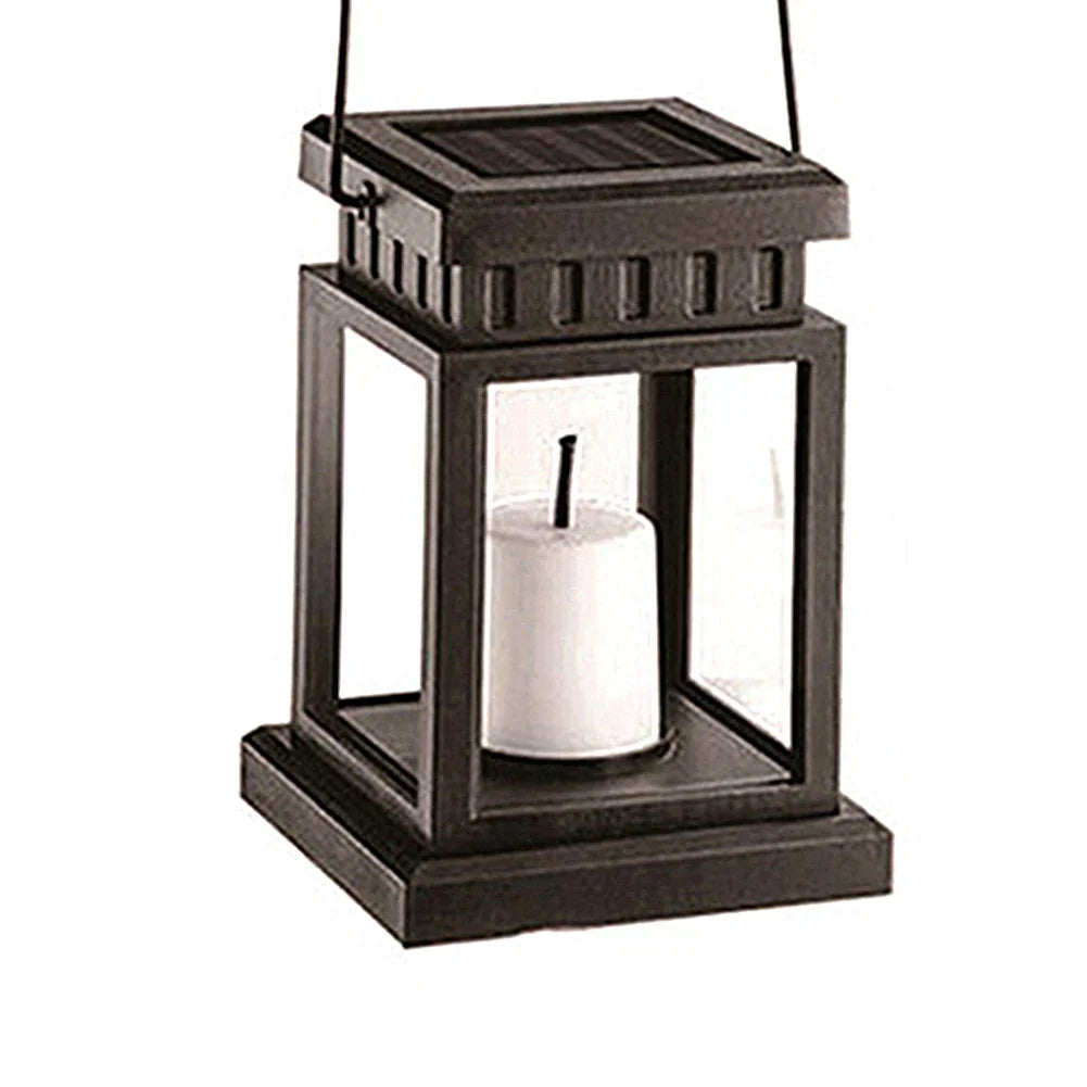 Solar-powered candle lanterns for garden and balcony – Weatherproof, Decorative LED lighting