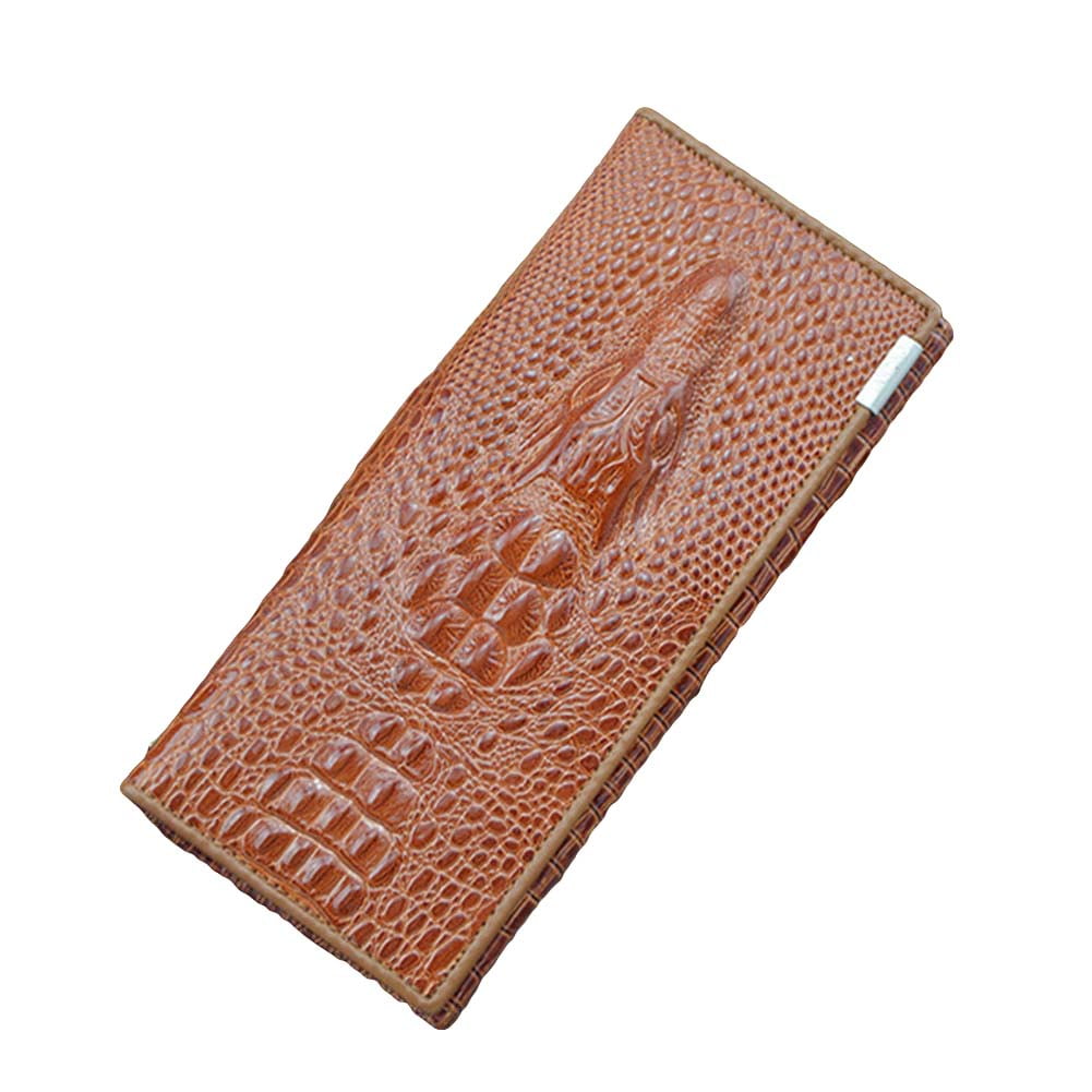 Sylis - Elegant RFID Wallet with Crocodile Embossing