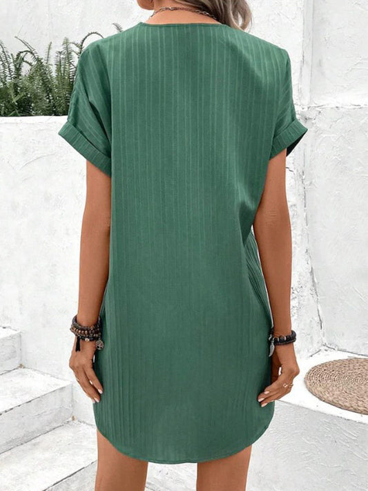 Sylis | Elegant Short-Sleeved Dress