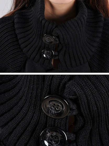 Sylis | Long coat in plus size