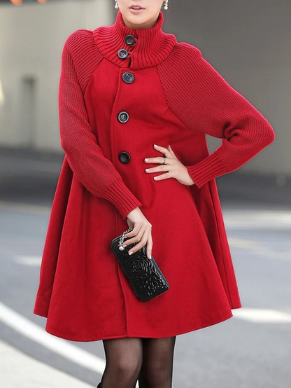 Sylis | Long coat in plus size