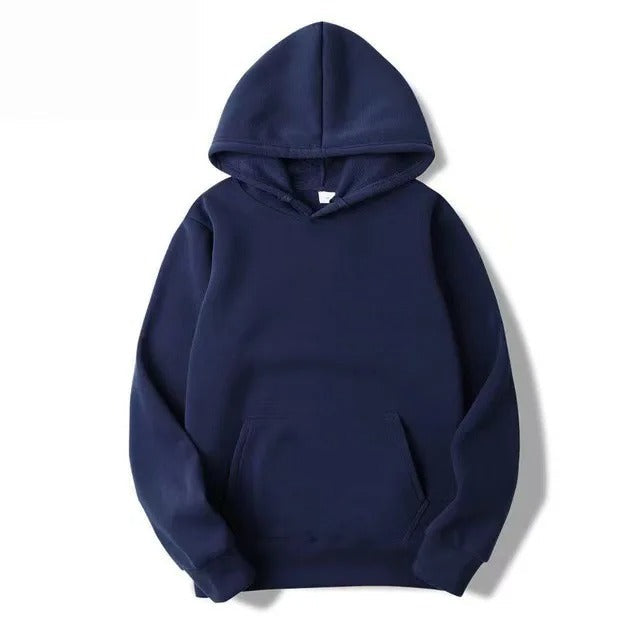 Sylis-Mode | Solid Color Hoodie Made of Cotton for Women