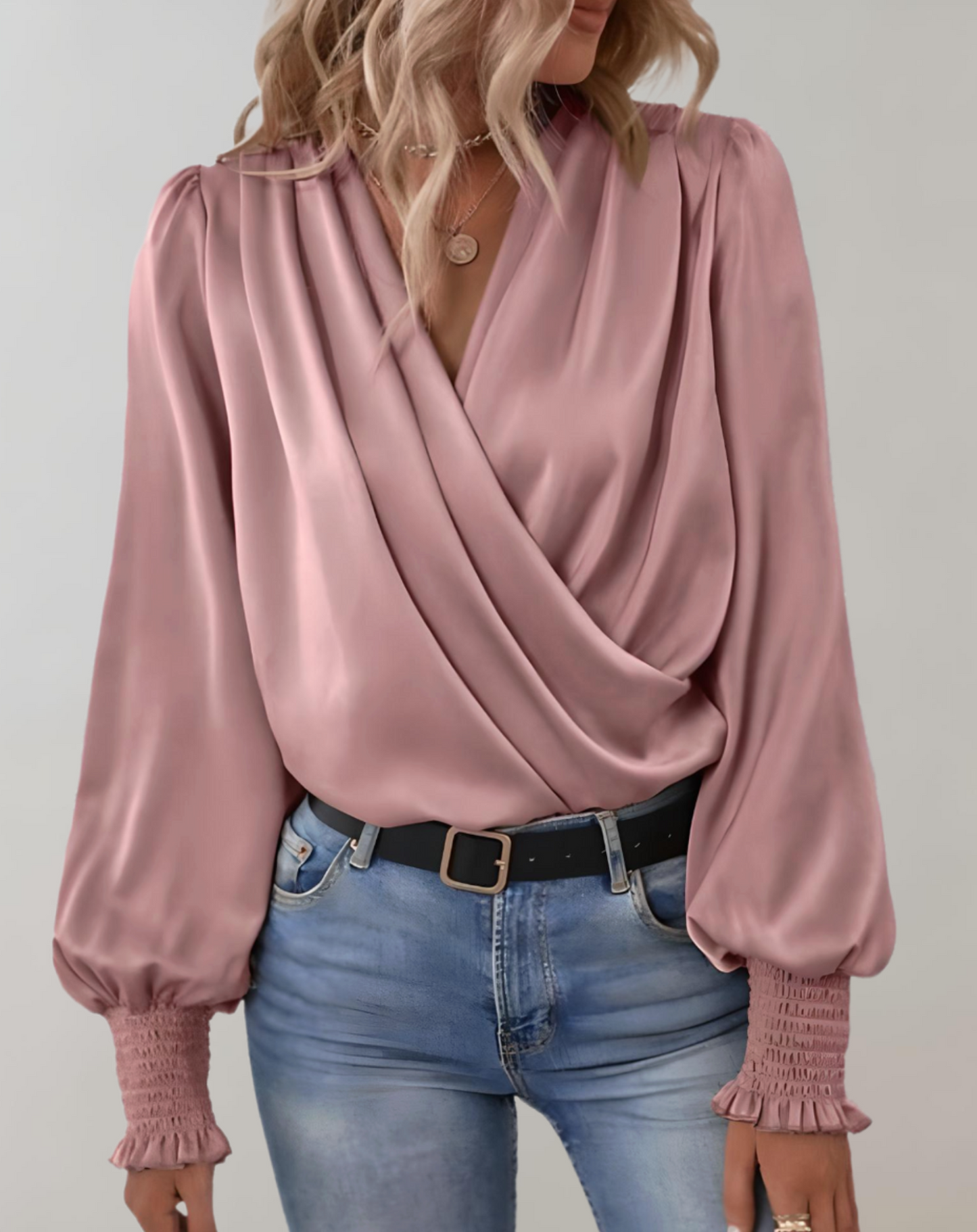 Sylis | Sophisticated Long-Sleeve Blouse