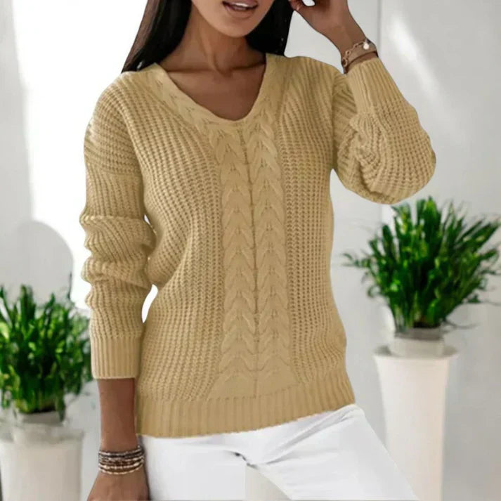 Sylis | Classic V-Neck Sweater