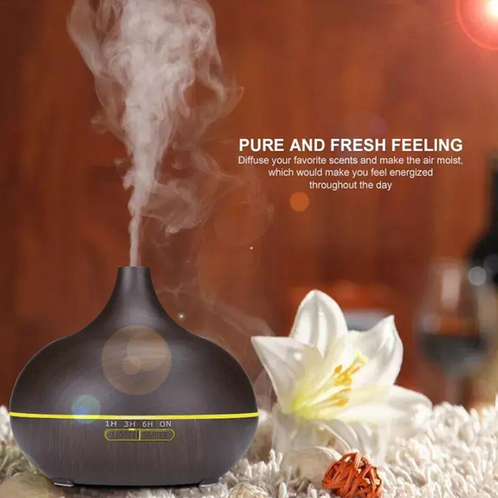 Aroma Diffuser – 500 ml with wood look