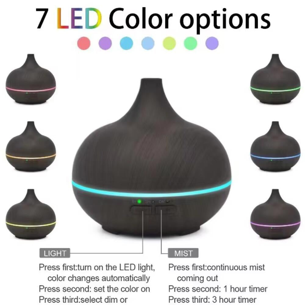 Aroma Diffuser – 500 ml with wood look
