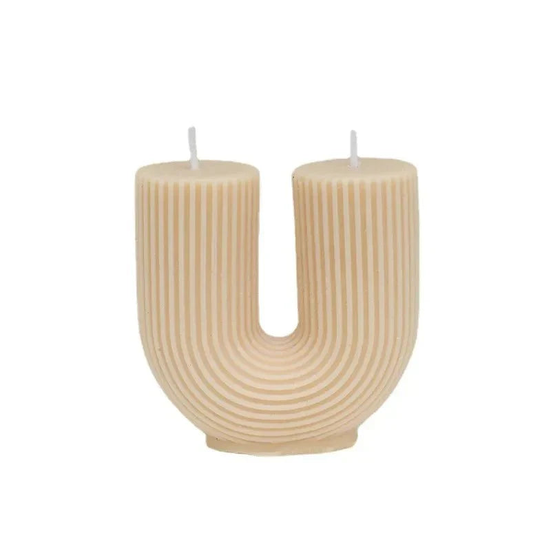 Aromatherapy Fragrant U-shaped Candle