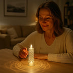 LED Crystal Candle Light