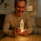 LED Crystal Candle Light