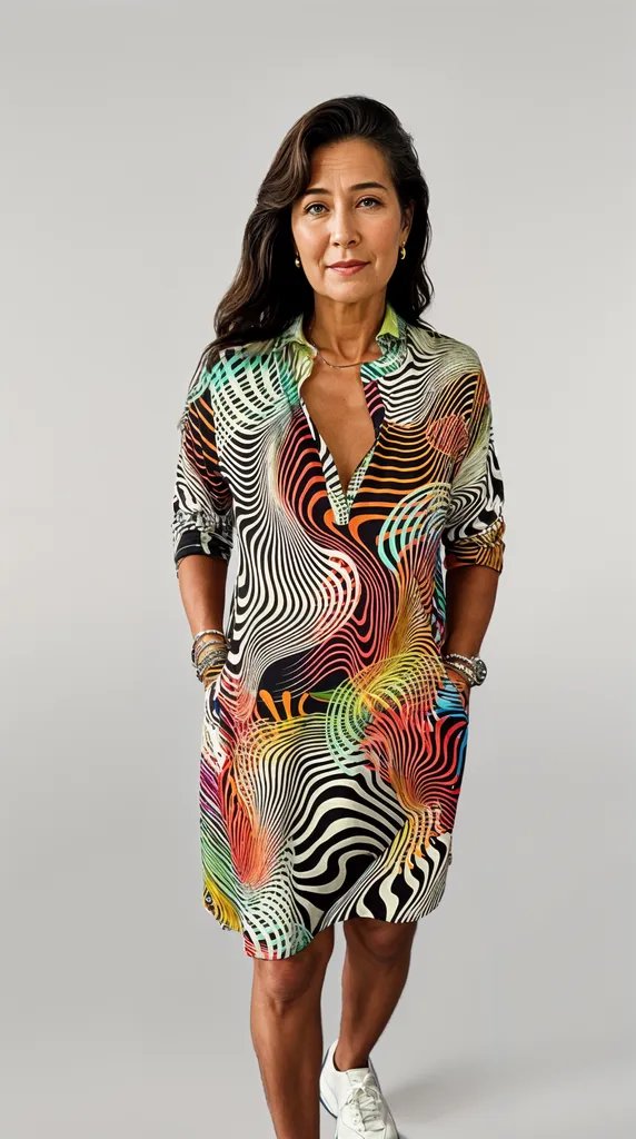 Sylis | Colorful Printed Dress