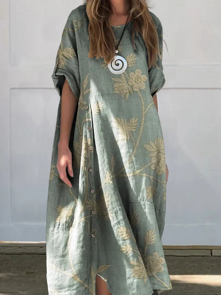 Sylis | Linen Cotton Dress