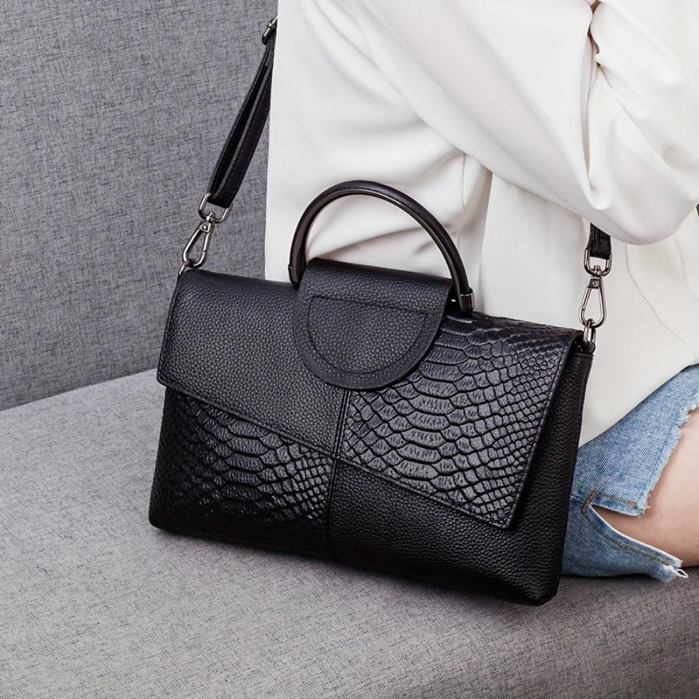 Sylis - Croc-Embossed Luxury Bag