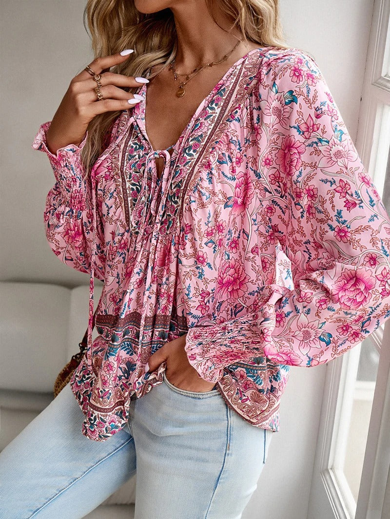 Sylis | Summer Floral Top