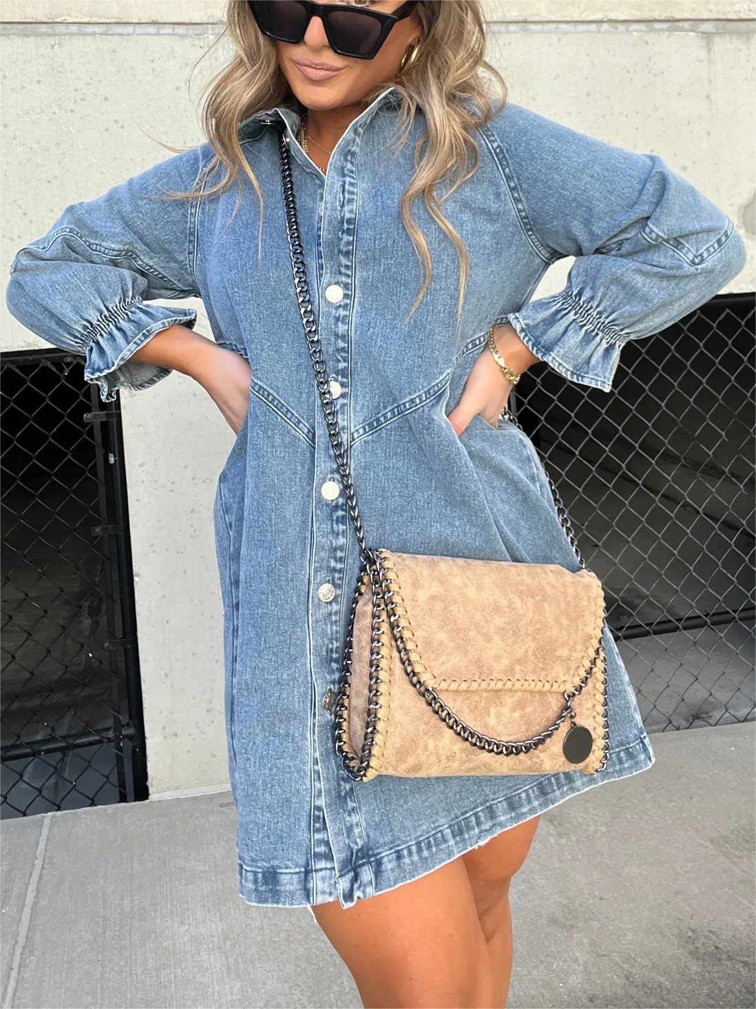 Sylis | Casual Denim Dress