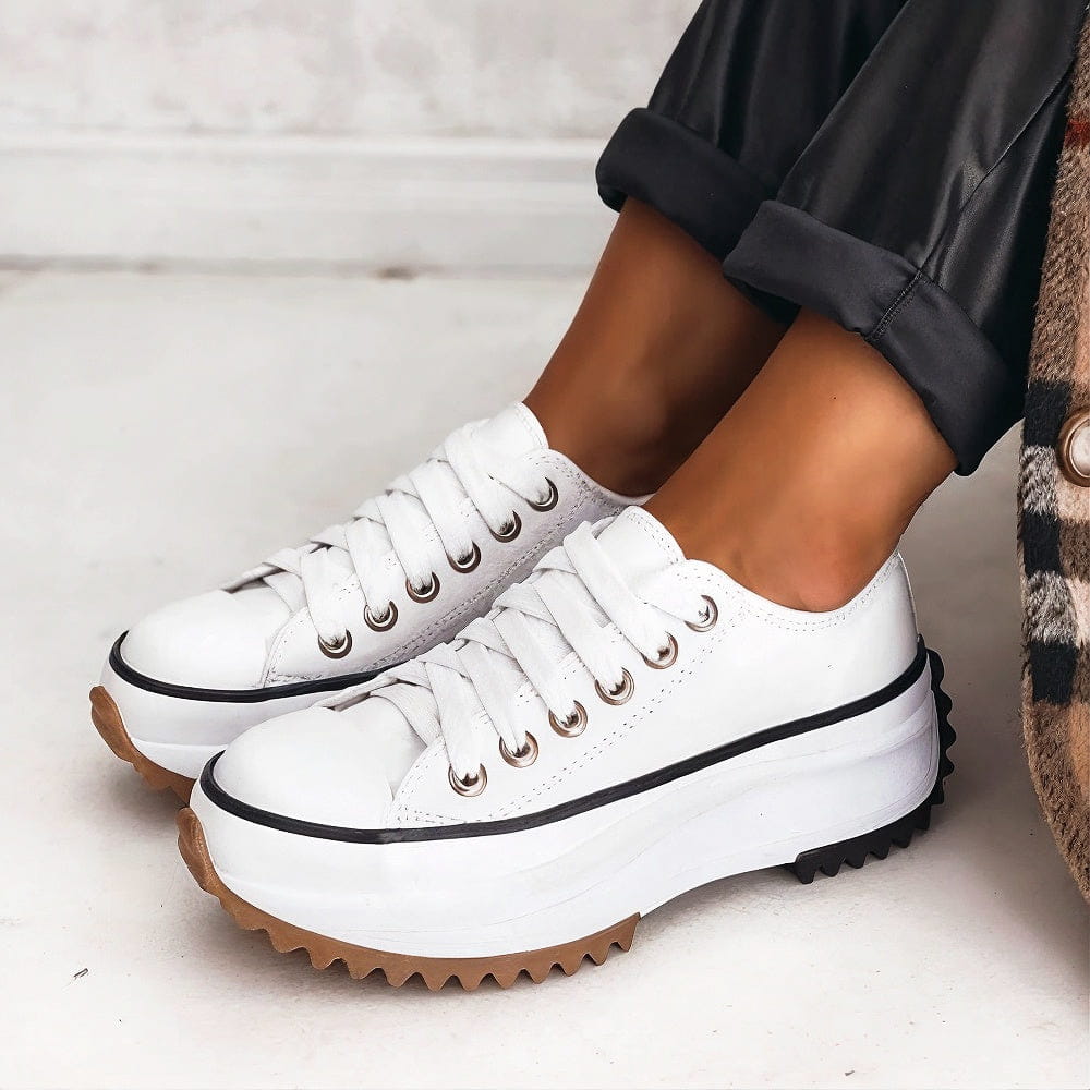 Sylis | Chunky Lace-Up Sneakers