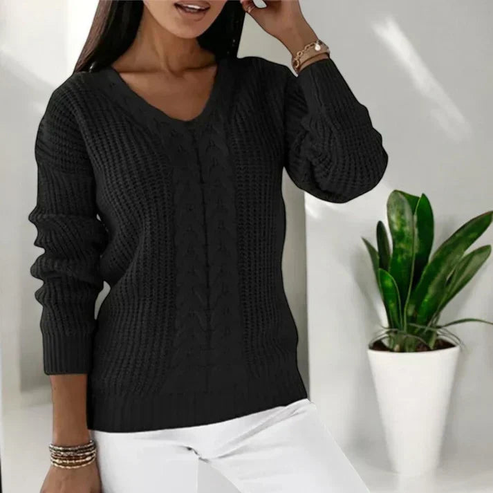 Sylis | Classic V-Neck Sweater