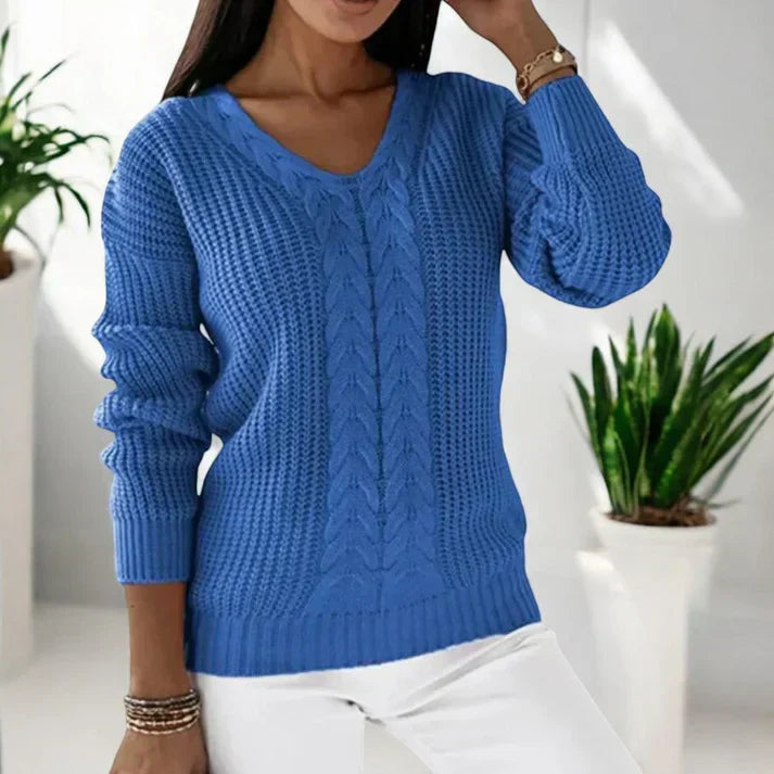 Sylis | Classic V-Neck Sweater