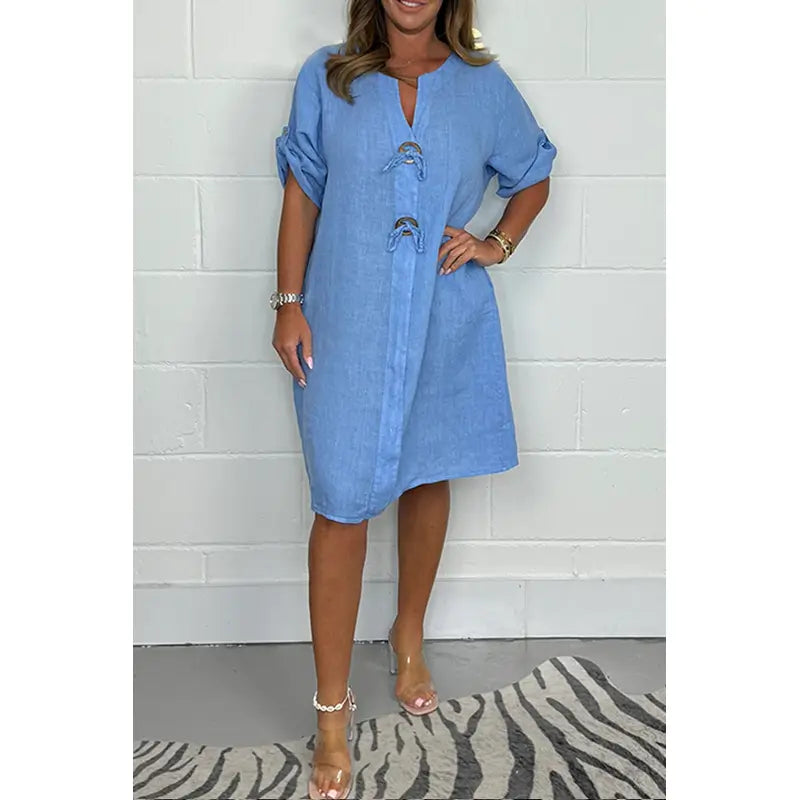 Sylis | Elegant Loose Tunic Dress