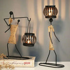 Retro & Stylish Candle Holder - VintageMan
