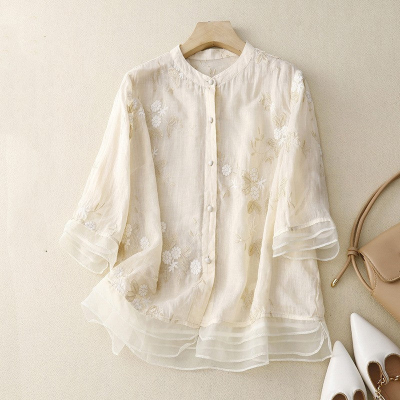 Sylis | Vintage Embroidered Blouse