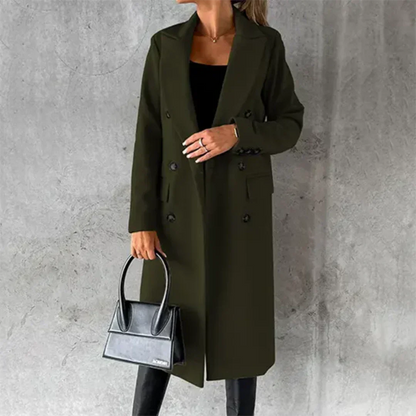 Sylis-Mode | Women's Warm Trench Coat Winter