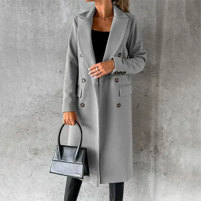 Sylis-Mode | Women's Warm Trench Coat Winter