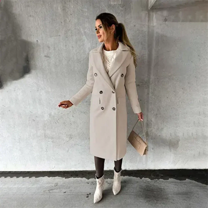 Sylis-Mode | Women's Warm Trench Coat Winter