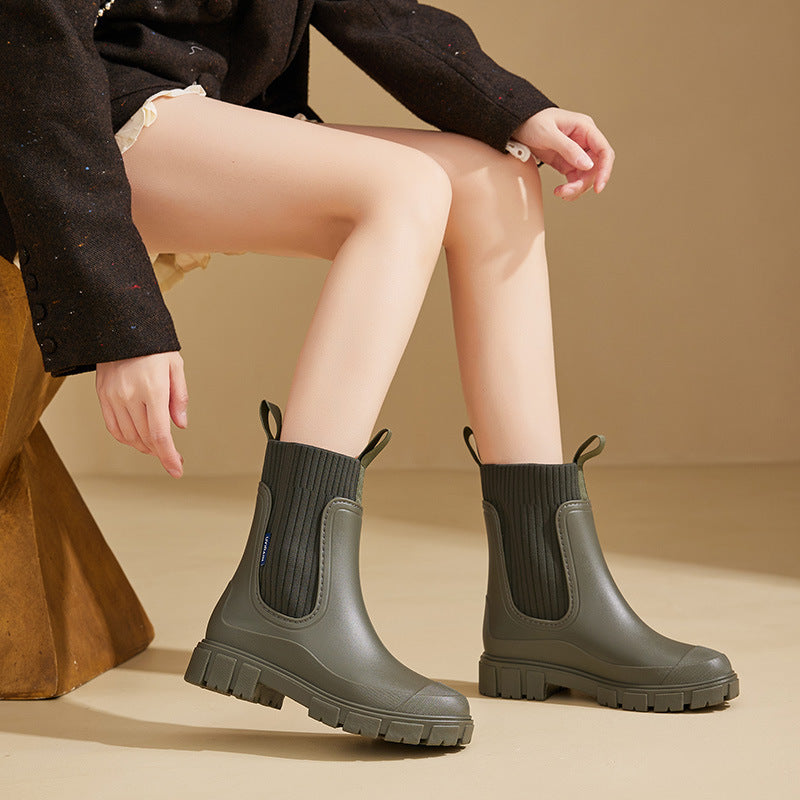 Sylis-Mode | Rain Boots - Waterproof with non-slip sole, Perfect for rainy weather