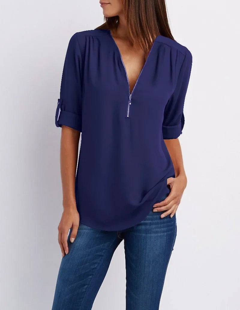 Sylis | Long Sleeve Blouse