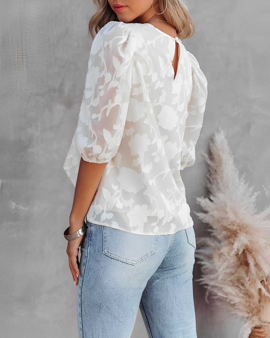 Sylis | Blouse with Puff Sleeve