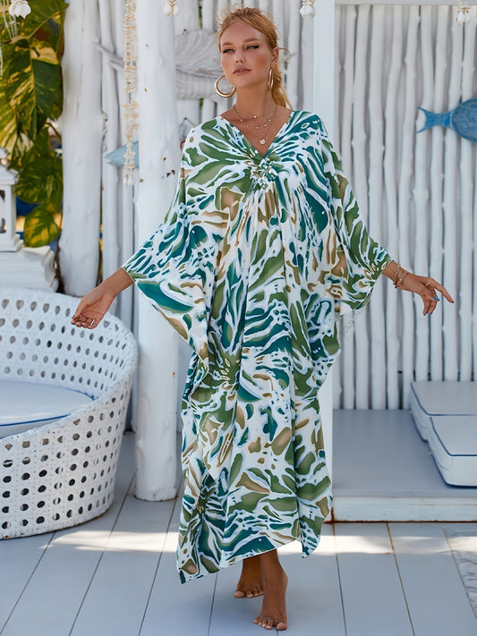 Sylis | Breathable Tropical Bamboo Dress