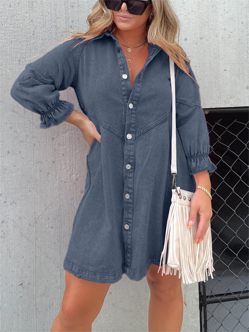 Sylis | Casual Denim Dress