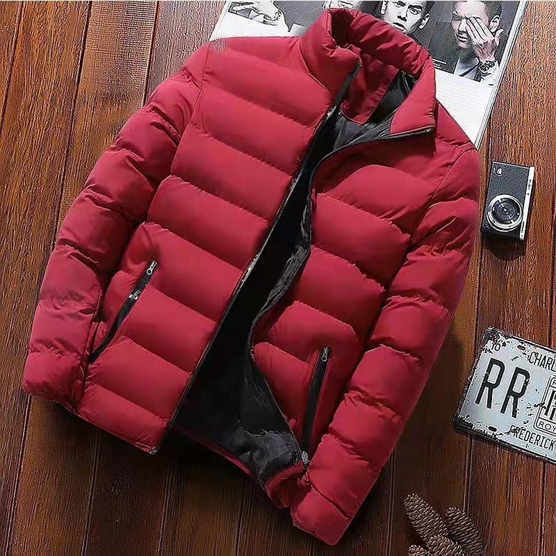 Warm winter jacket for men