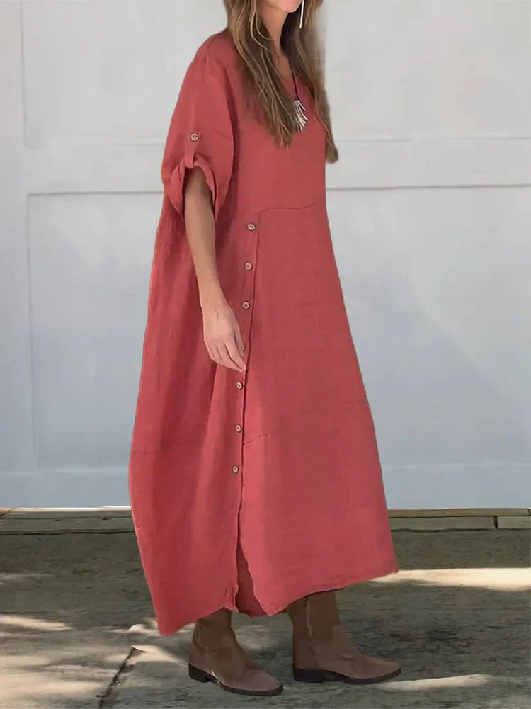 Sylis | Linen Cotton Dress