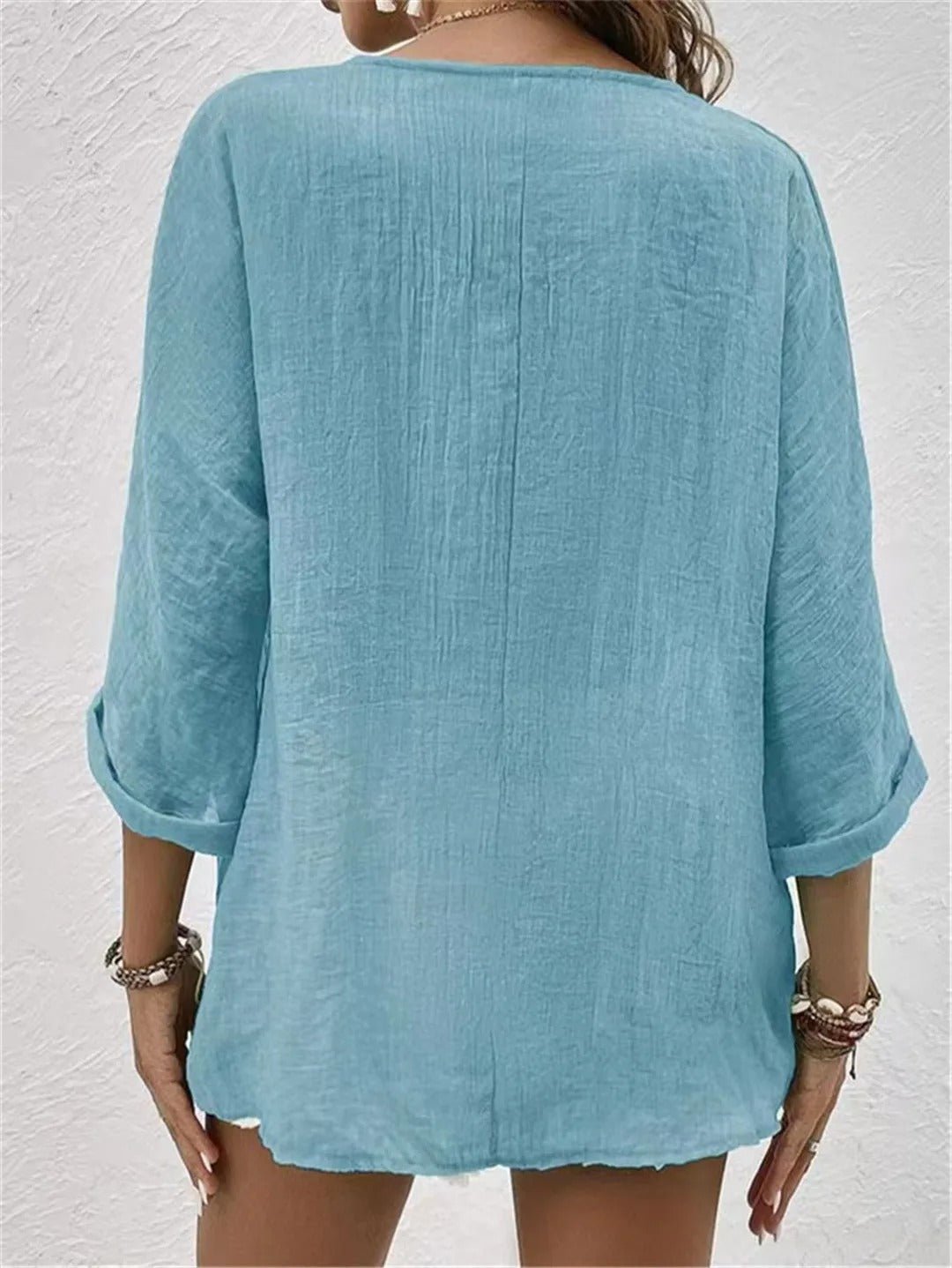 Sylis | Breezy Solid-Colour Beach Top