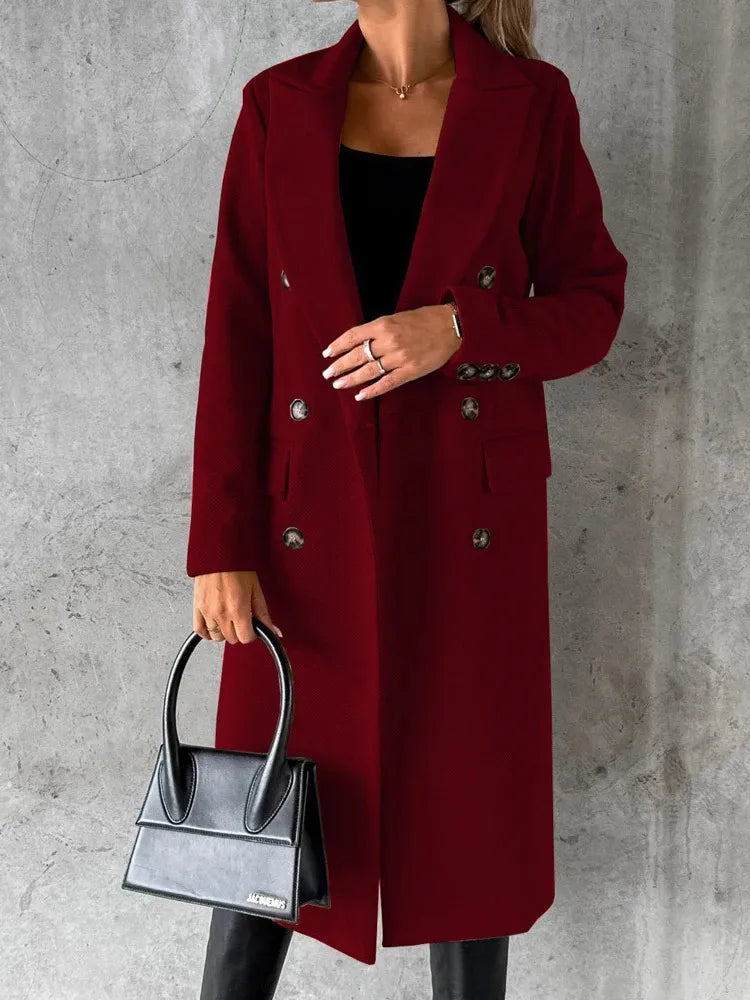 Sylis | Women's Winter Coat with Lapels